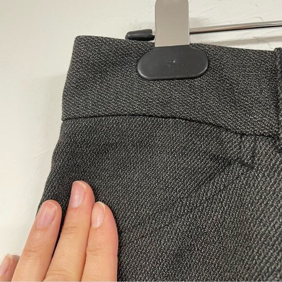 BCBGMaxAzria Grey Houndstooth Womens Slim Fit Chino Trouser Dress Pants S Work - Picture 7 of 14